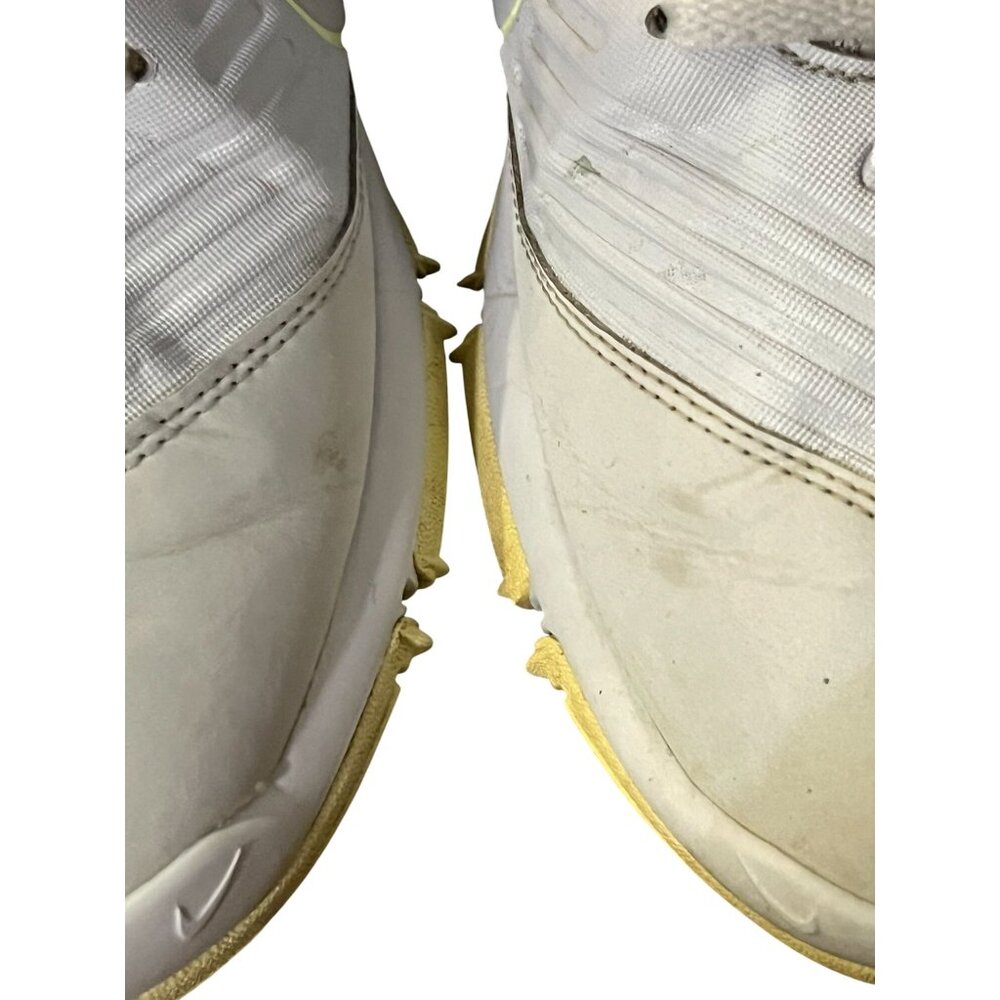 Nike Golf Shoes Womens 9.5 White Gray Lime AA1846-001 Spikeless Lace-Up - Picture 7 of 13